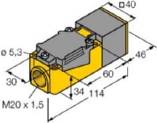 Turck NI25-CP40-LIU Inductive Distance Sensor