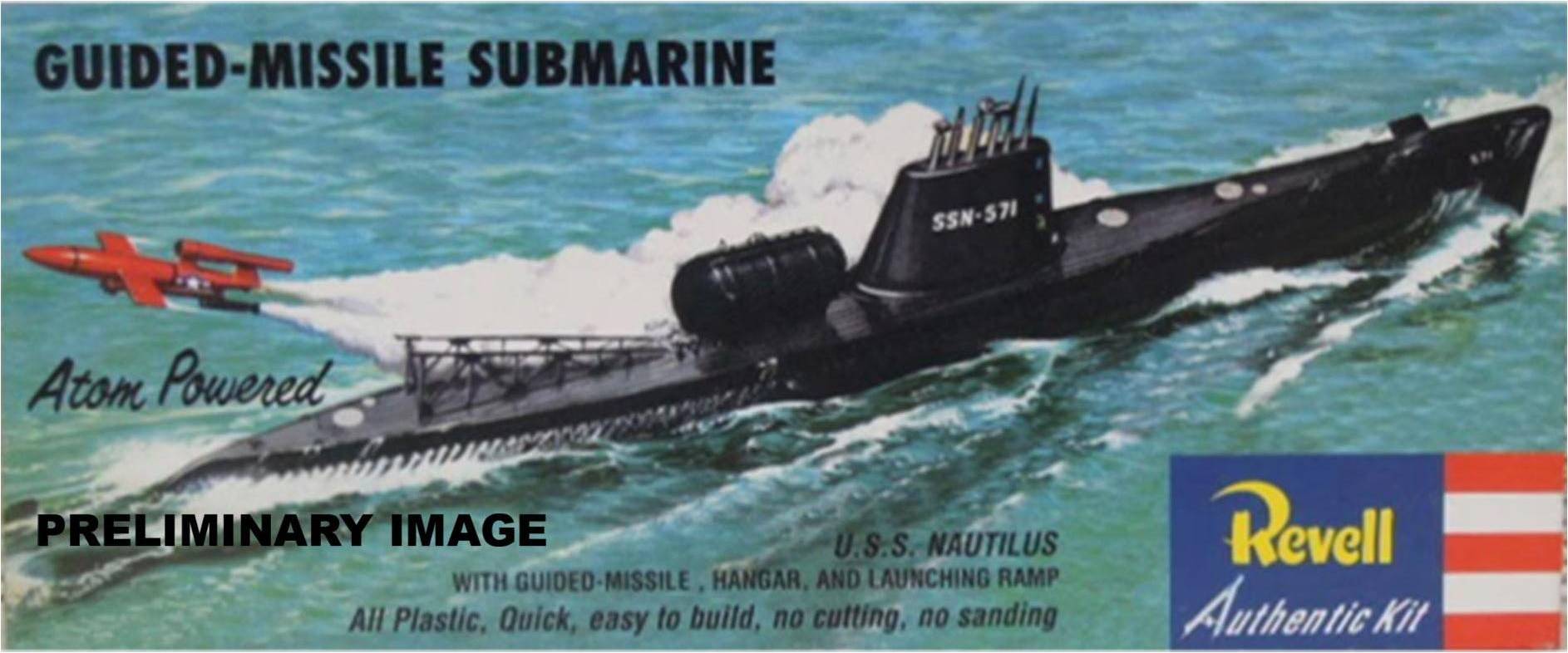 Revell model Revell Model Building Kit U.S.S. Nautilus 1:305