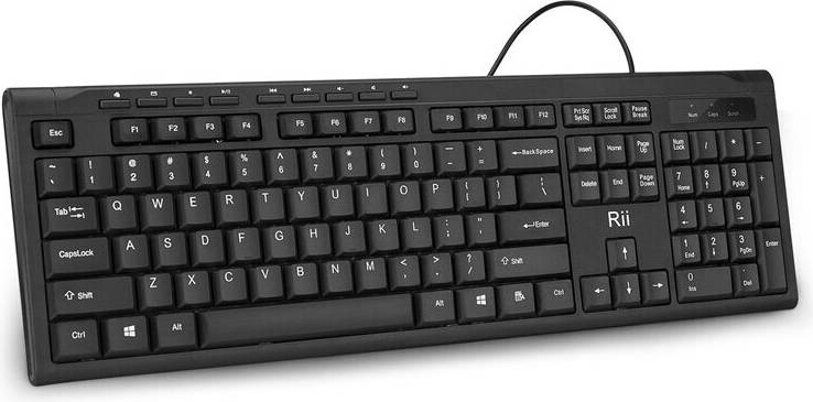 Rii Rii RK907 104 Keys Ultra Desktop Keyboard