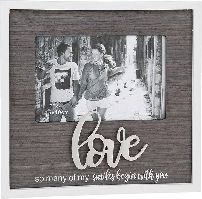 Shudehill Giftware Script 6x4 Love Photo Frame