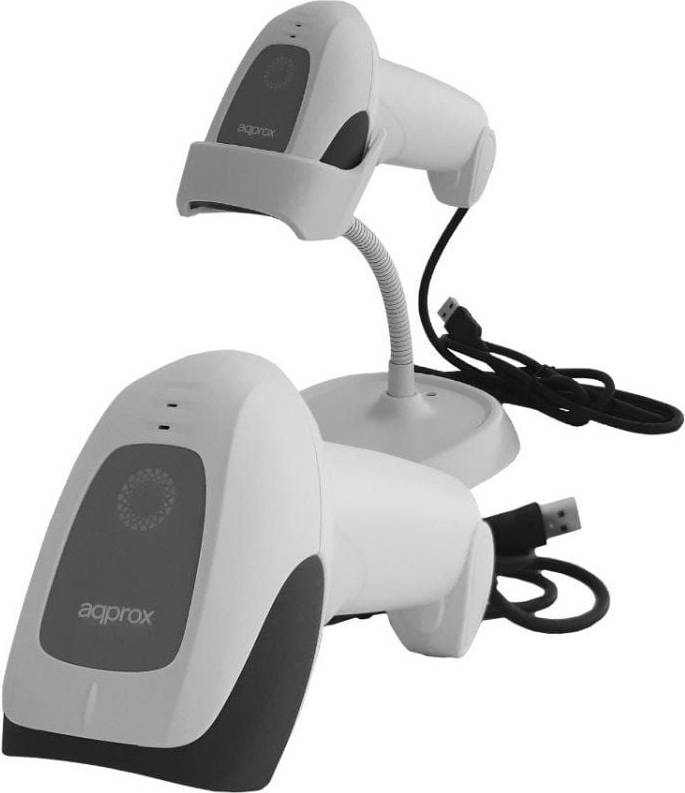 Approx APPLS11ASWH Barcode Scanner Weiss