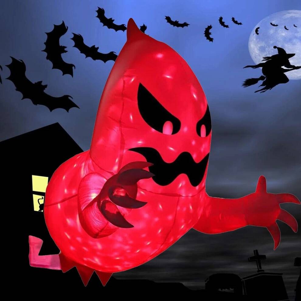 Inflatable ghost Halloween Inflatable Ghost With LED Lights