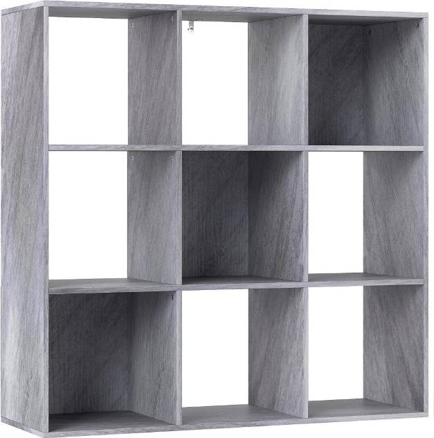 Homcom 9 Cube Unit Marble Grey Storage Cabinet