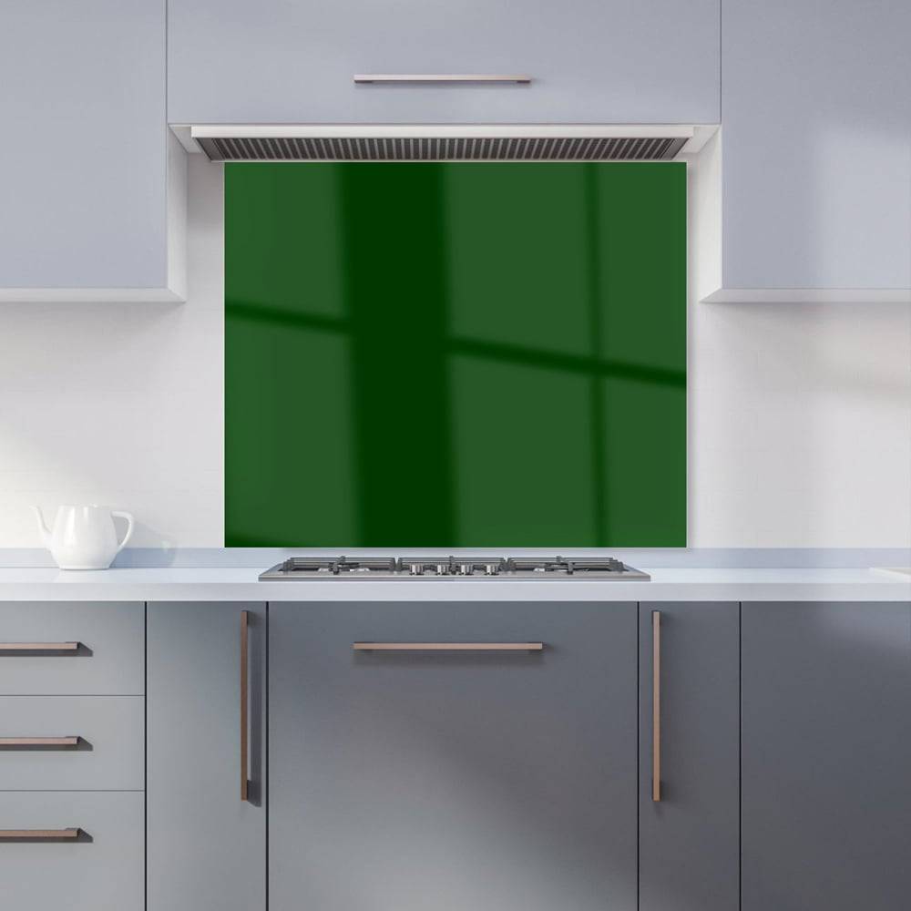 Warren Reed Designer Jungle Green Glass Kitchen Splashback 75 x 90 cm Splash Guard