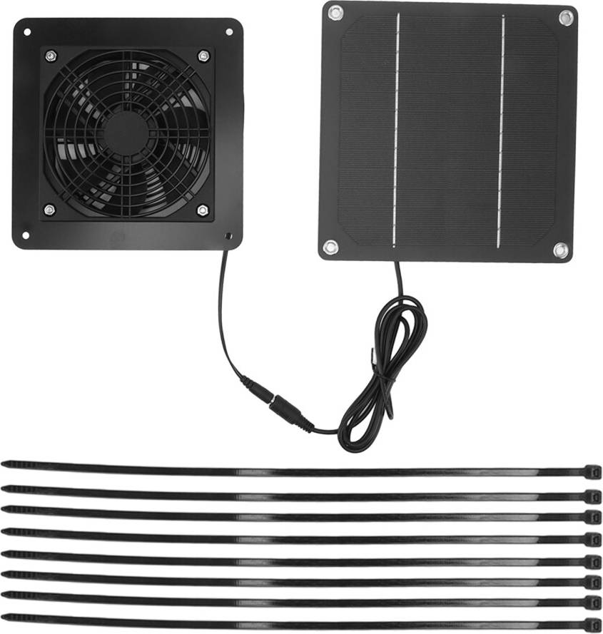 10W High Speed Solar Panel Fan Kit