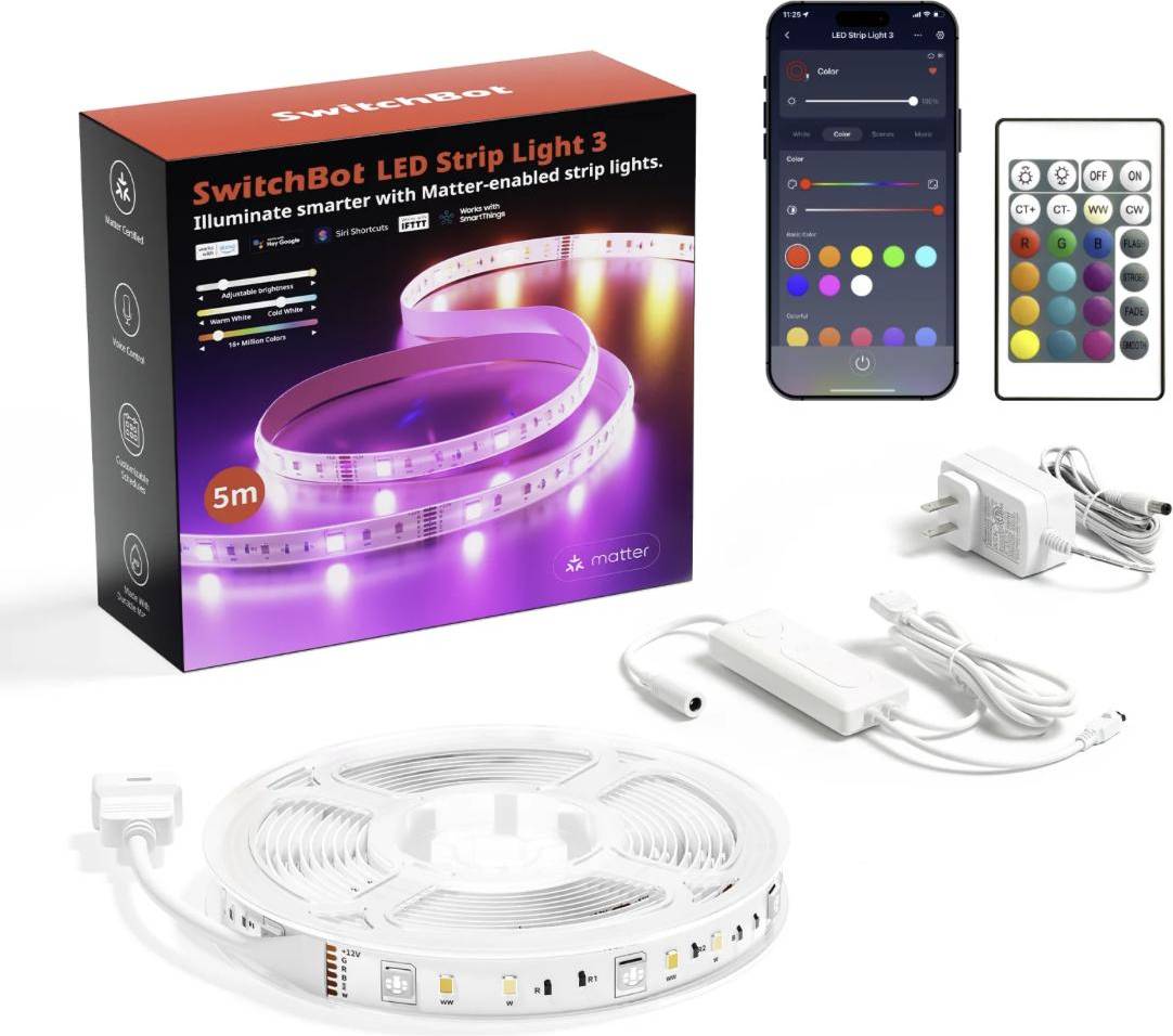 SwitchBot LED Strip Light 3 Ljuslist