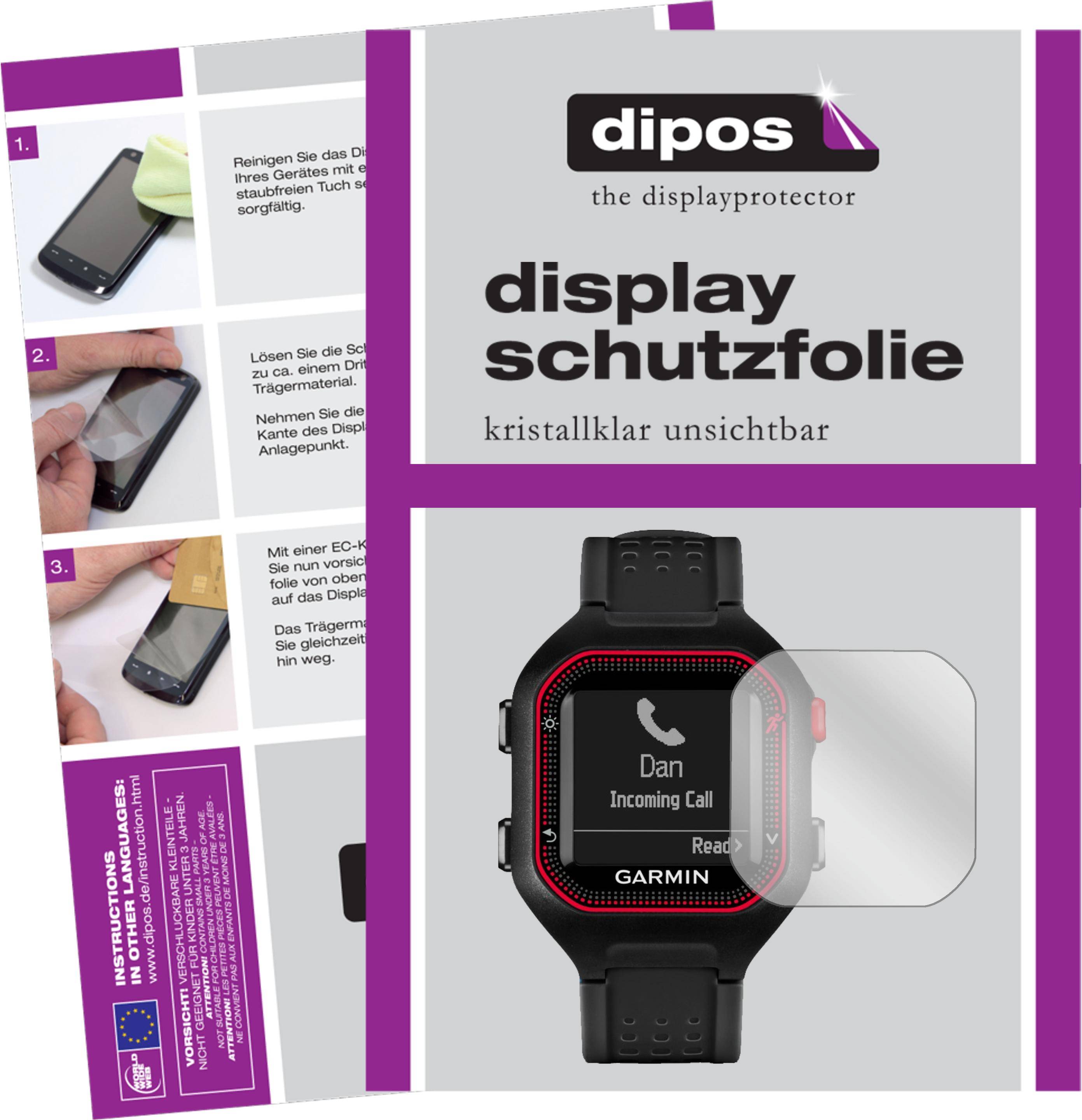 Dipos 6x Screen Protector Forerunner 25