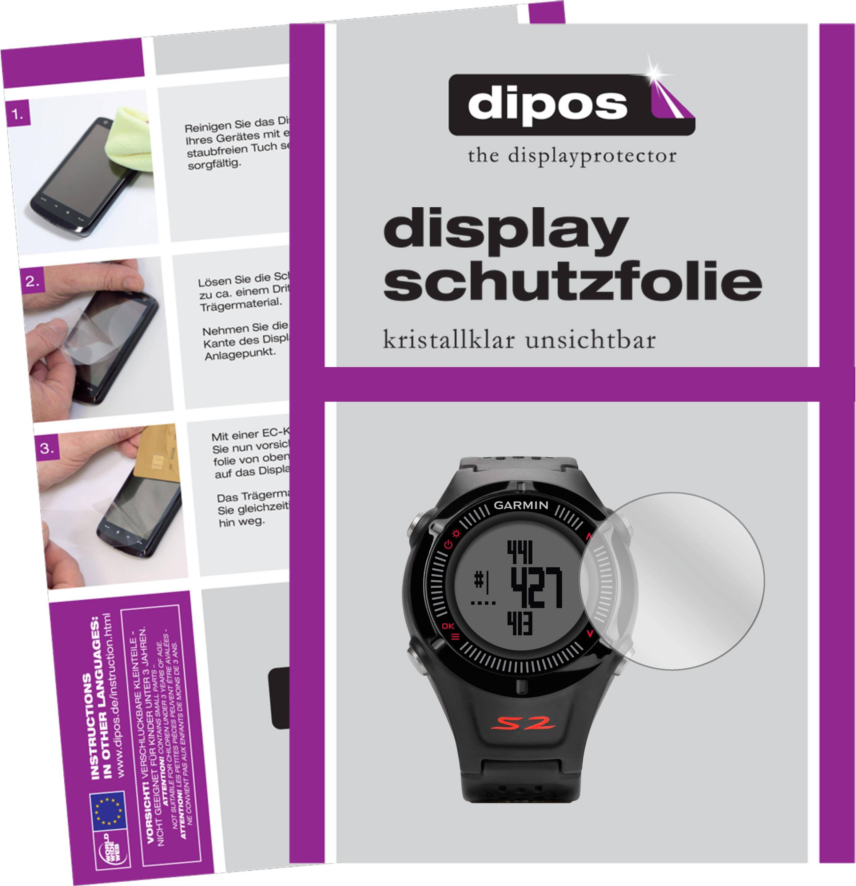 Dipos 6x Screen Protector For Garmin Approach S2