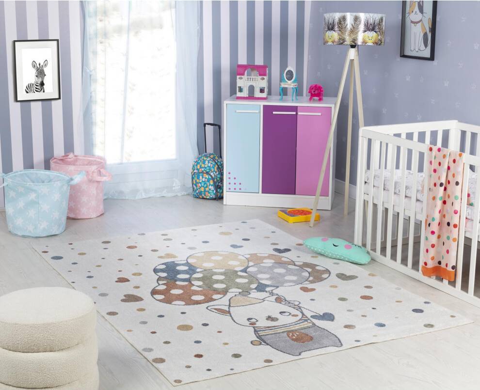 Bear Washable Kids Rug