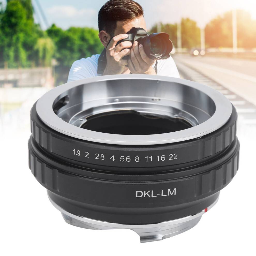 DKLLM with Aperture Control Lens Mount Adapter