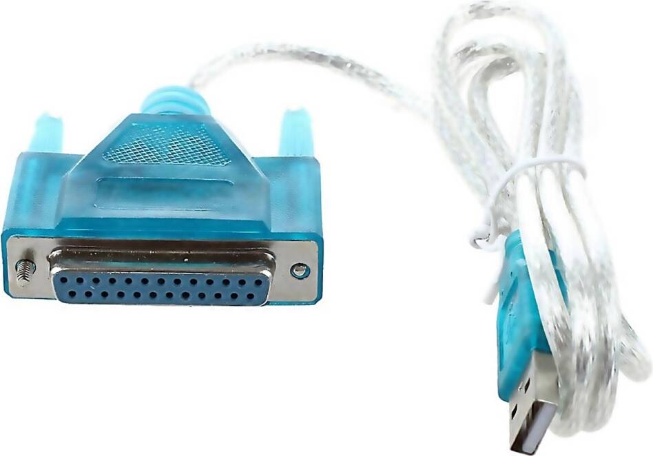 Usb To Printer Db25 25pin Parallel Port Cable Adapter