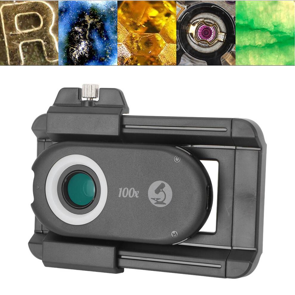 Phone Microscope LED CPL 100X Zoom Add-On Lens