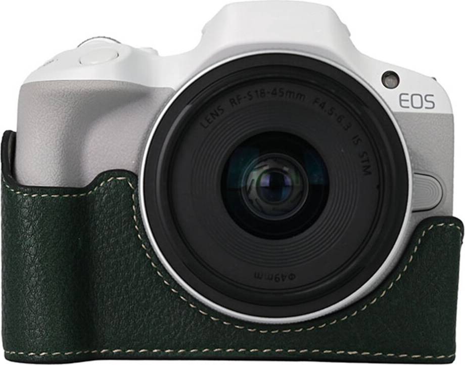 Canon EOS R100 R50 Camera Base Detachable Battery Litchi Texture