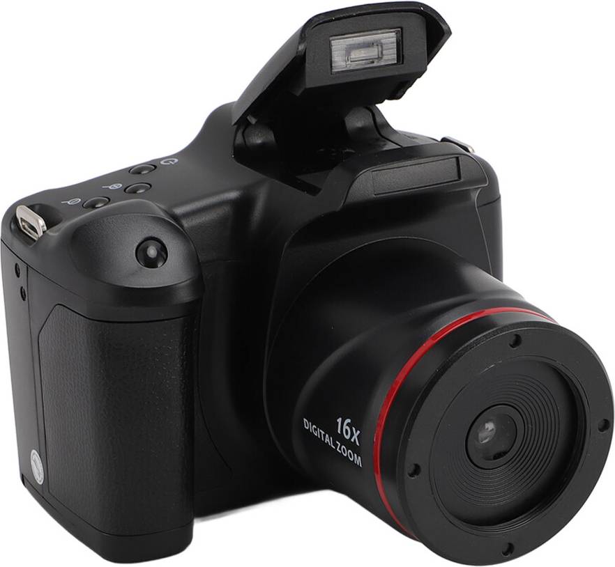 Compact 16MP Camera with 180 Flip Screen