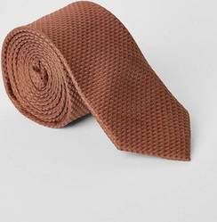 Burton Men Rust Textured Tie - Rust