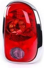 Mini Rear Light Lamp Chrome Surround Bulb Holder