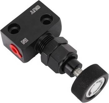 Universal Black Adjustable Brake Proportion Valve