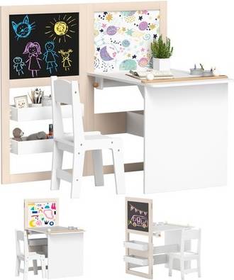 3 In 1 Kids Table And Chair Set