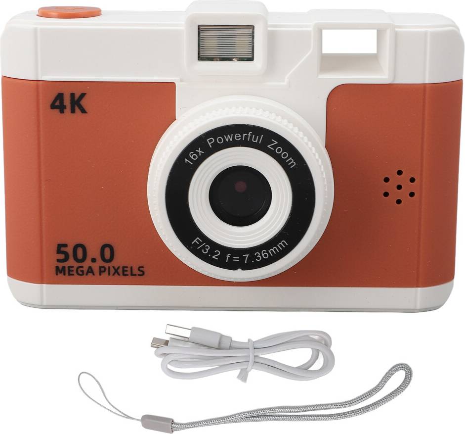 50MP 1080P Digital Camera Front Rear