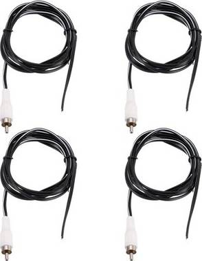 Subwooferkabel Uxcell 4x 5ft Rca Subwooferkabel 1 Rca Male