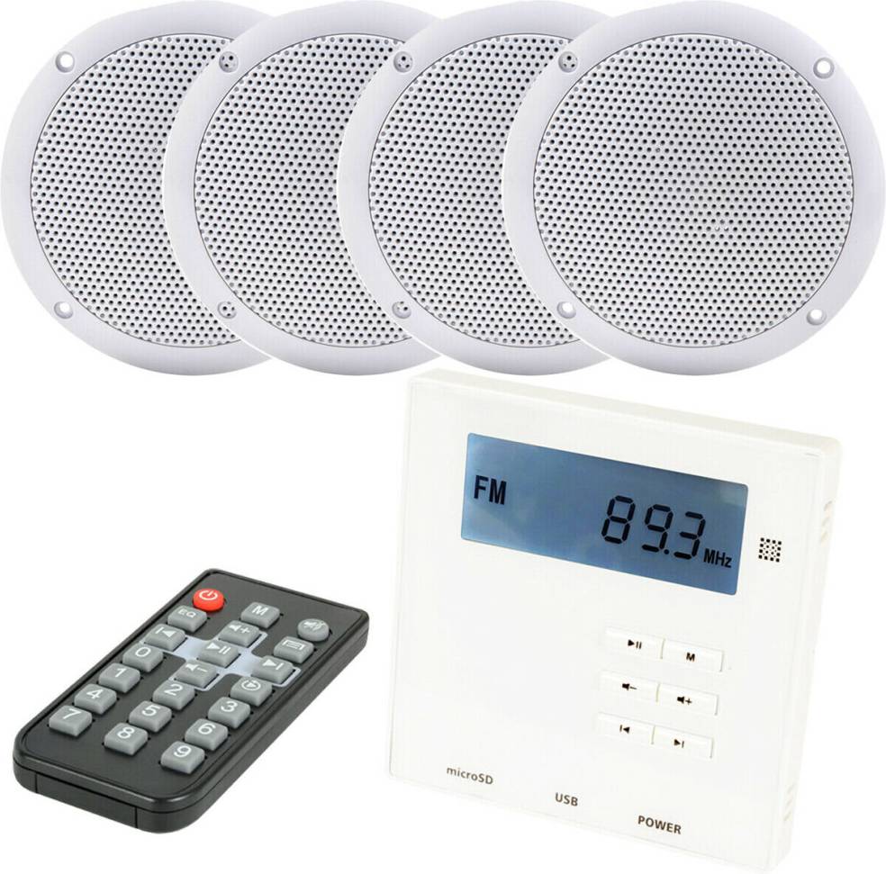 Micro stereo hifi Loops Wall Mounted Micro Bluetooth Amplifier Kit