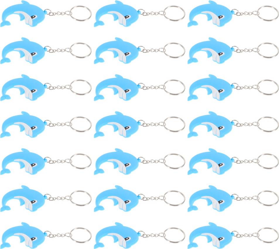 Ohphcall Dolphin Pendant Key Charm Assorted Color