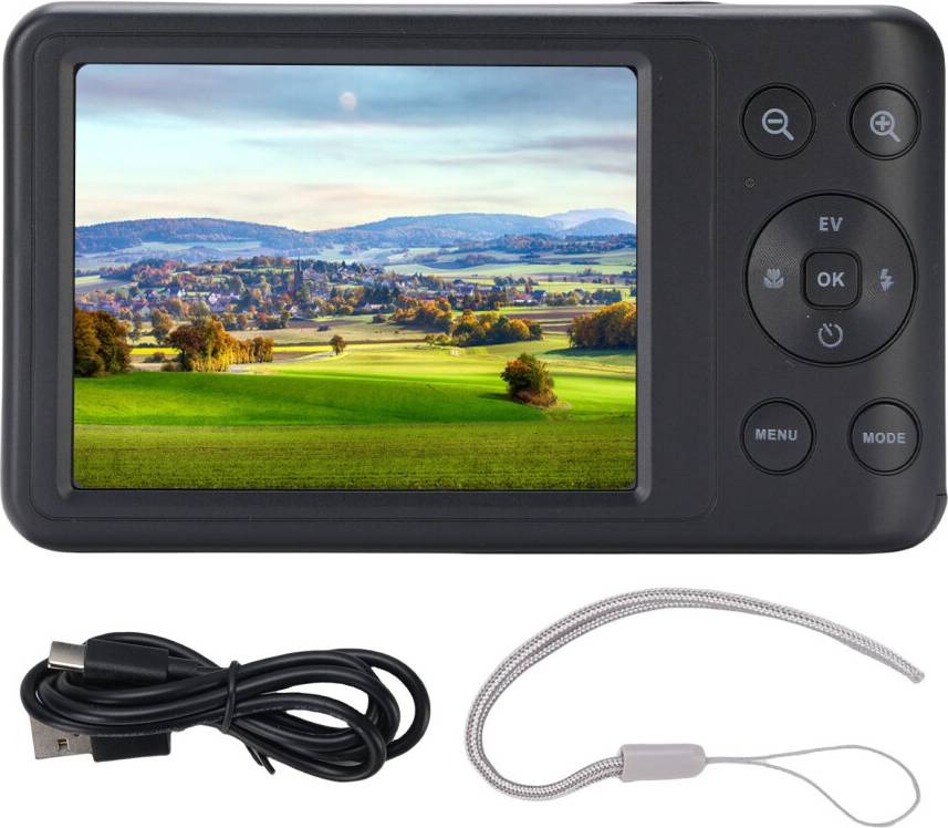 4K Digital Camera 64MP HD 3 Inch Screen