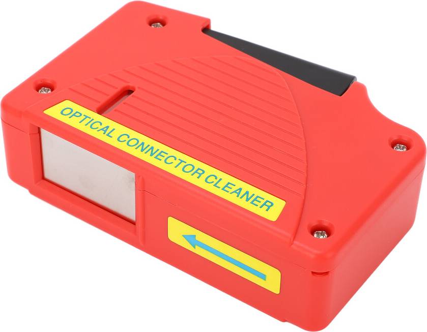 Red Optical Fiber Cleaning Box