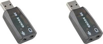 Usb audio adapter Sodial Portable USB Multifunction Audio Charging Adapter