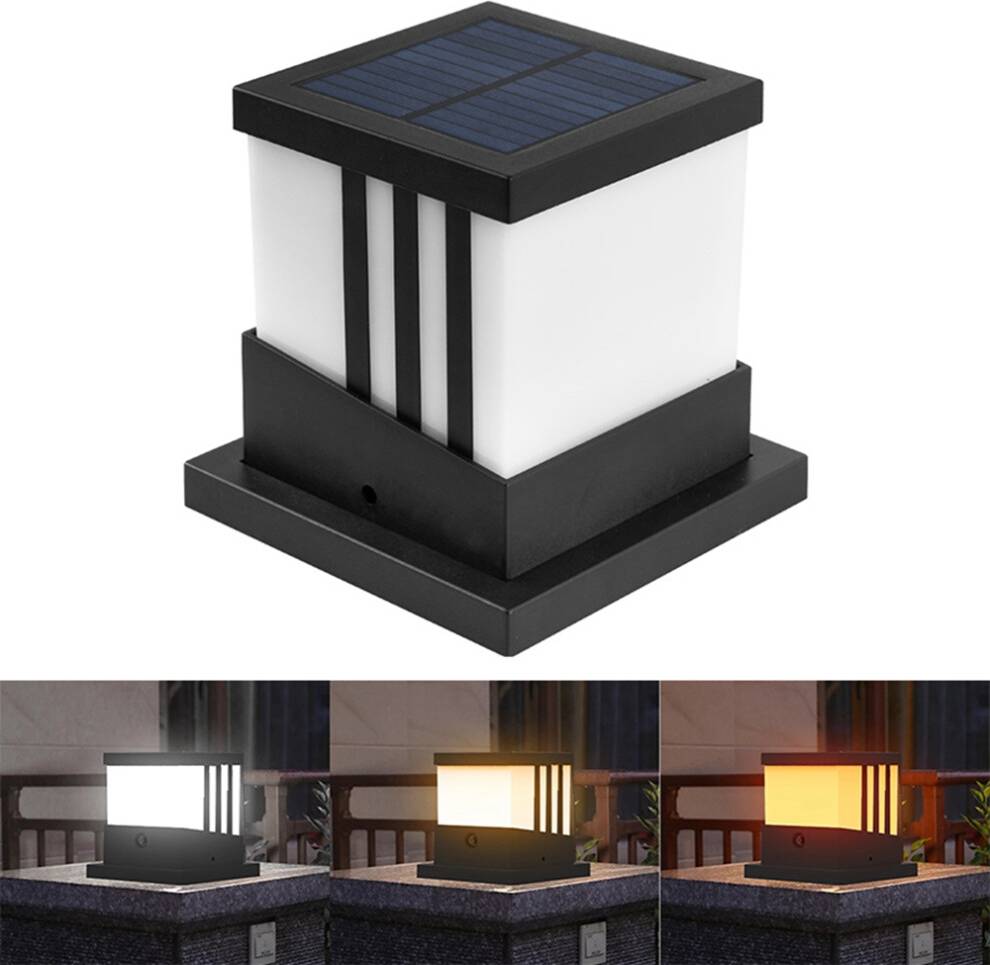 Solar Post Cap Light IP65 Waterproof