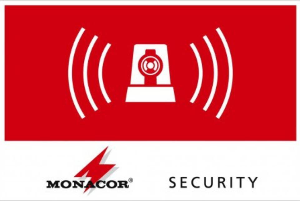 Monacor ALARM-LABLIS