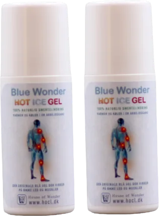 Blue Wonder Hot Ice Gel Rool-on