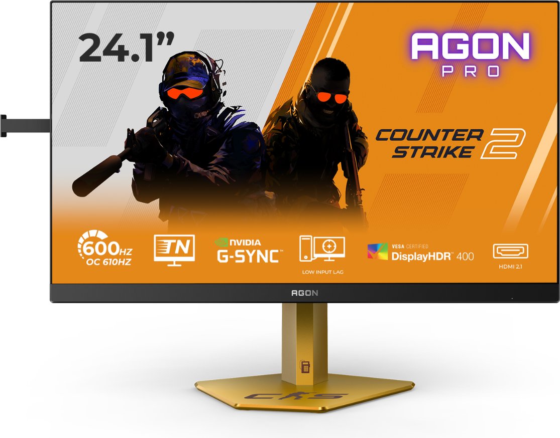 AOC CS24A 61.2 cm Full HD LED Sort