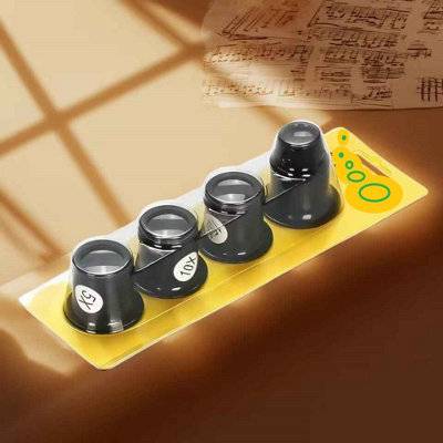B&Q 4Pcs Loupe Magnifier Kit