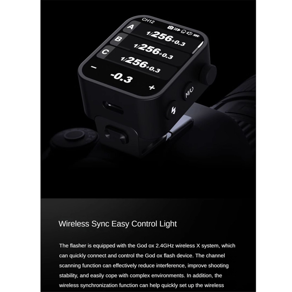 X3 Camera Flash Guide TTL High Speed
