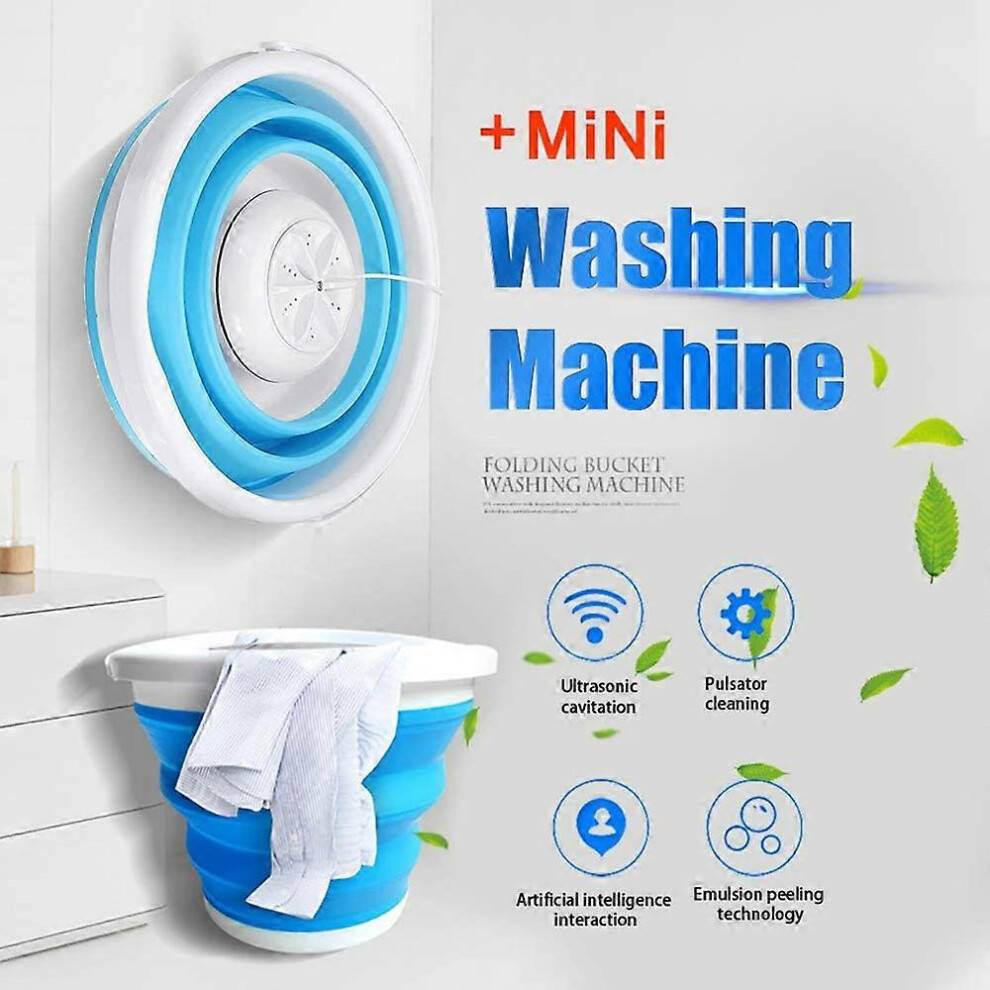 Mini Folding Washing Machine USB