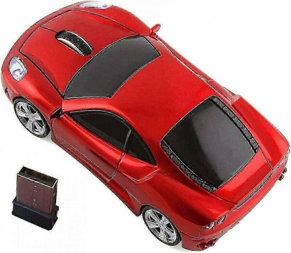 Mouse Wireless Ottico Ergonomico Mini Ricevitore USB 2.4G
