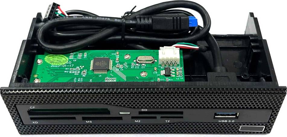 USB3.0 Front Panel Card Reader