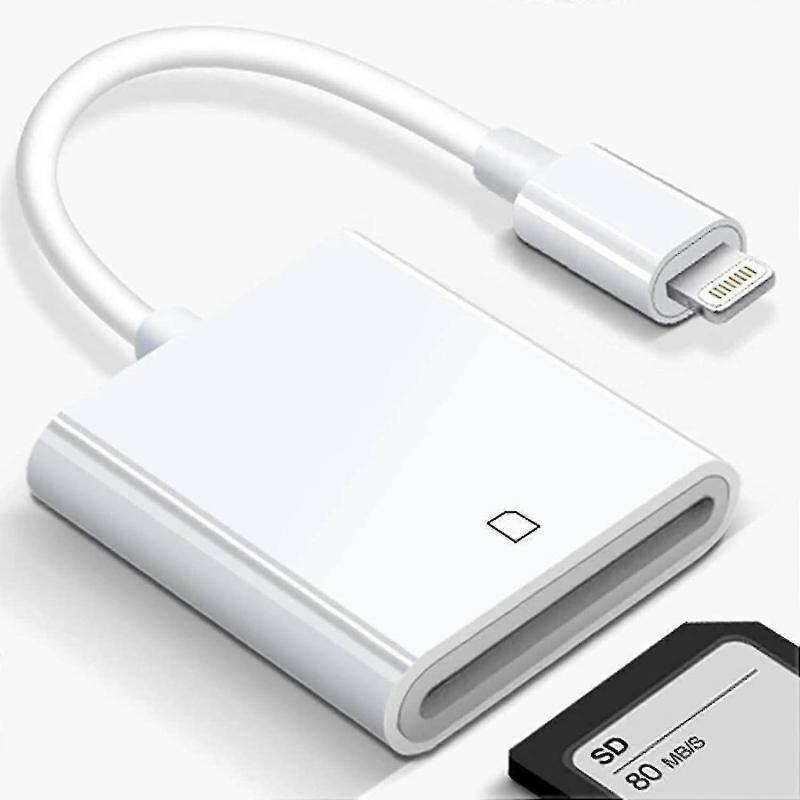 Sd kortlæser adapter Lightning To SD Card Camera Reader Adapter