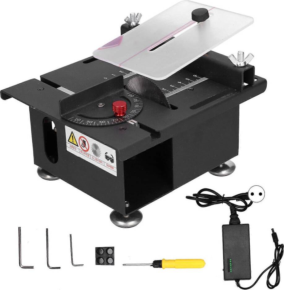 Mini 100W Adjustable Table Saw