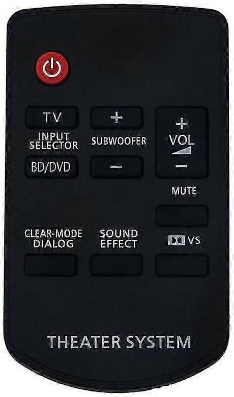 Remote Control Replacement N2QAYC000027