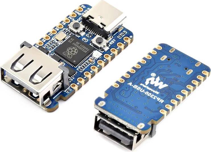 Waveshare Raspberry Pi Pico 2 RP2350 USB A Development Board