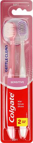 Colgate Tandborste Gentle Clean Sensitive Soft 2 St