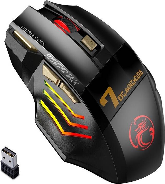 Mouse Wireless Ricaricabile RGB Bluetooth