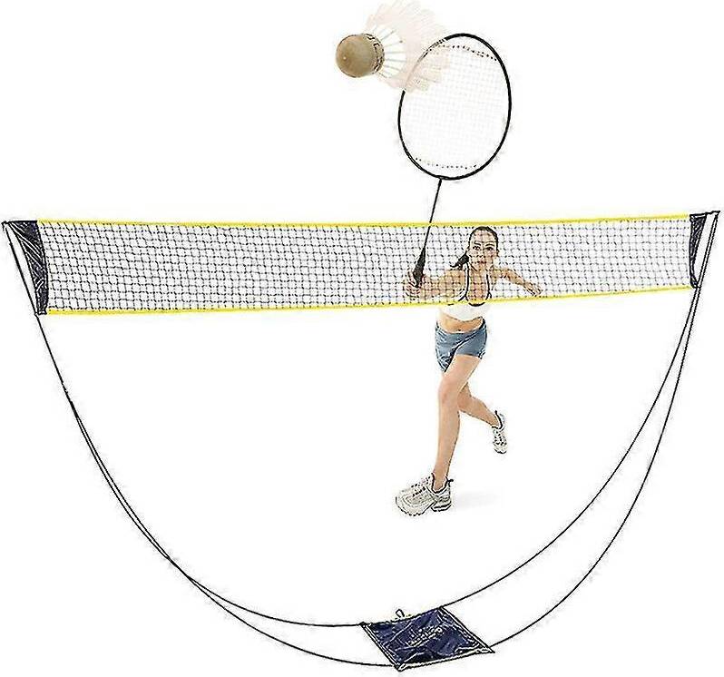 Portable Badminton Net Set With Stand