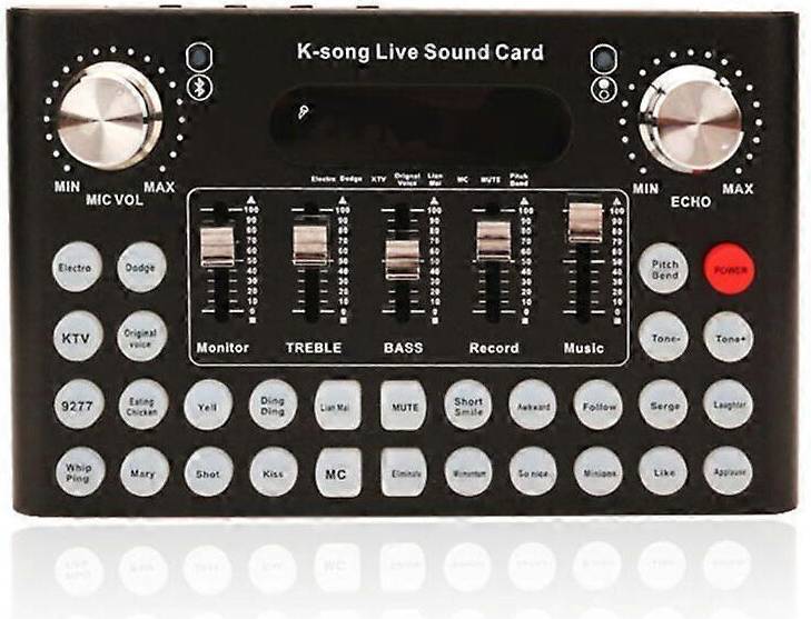 F007 Sound Card USB Studio Recording Device
