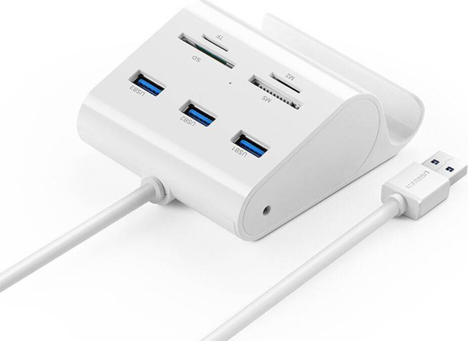 Greenzech 7-In-1 USB Hub Multi-Functional USB3.0