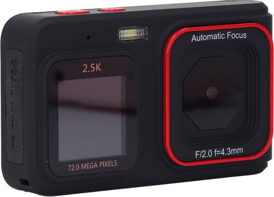 72MP Digital Camera 2.5K Video Dual Screen