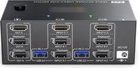 Andoer USB 3.0 KVM Switcher Two Inputs