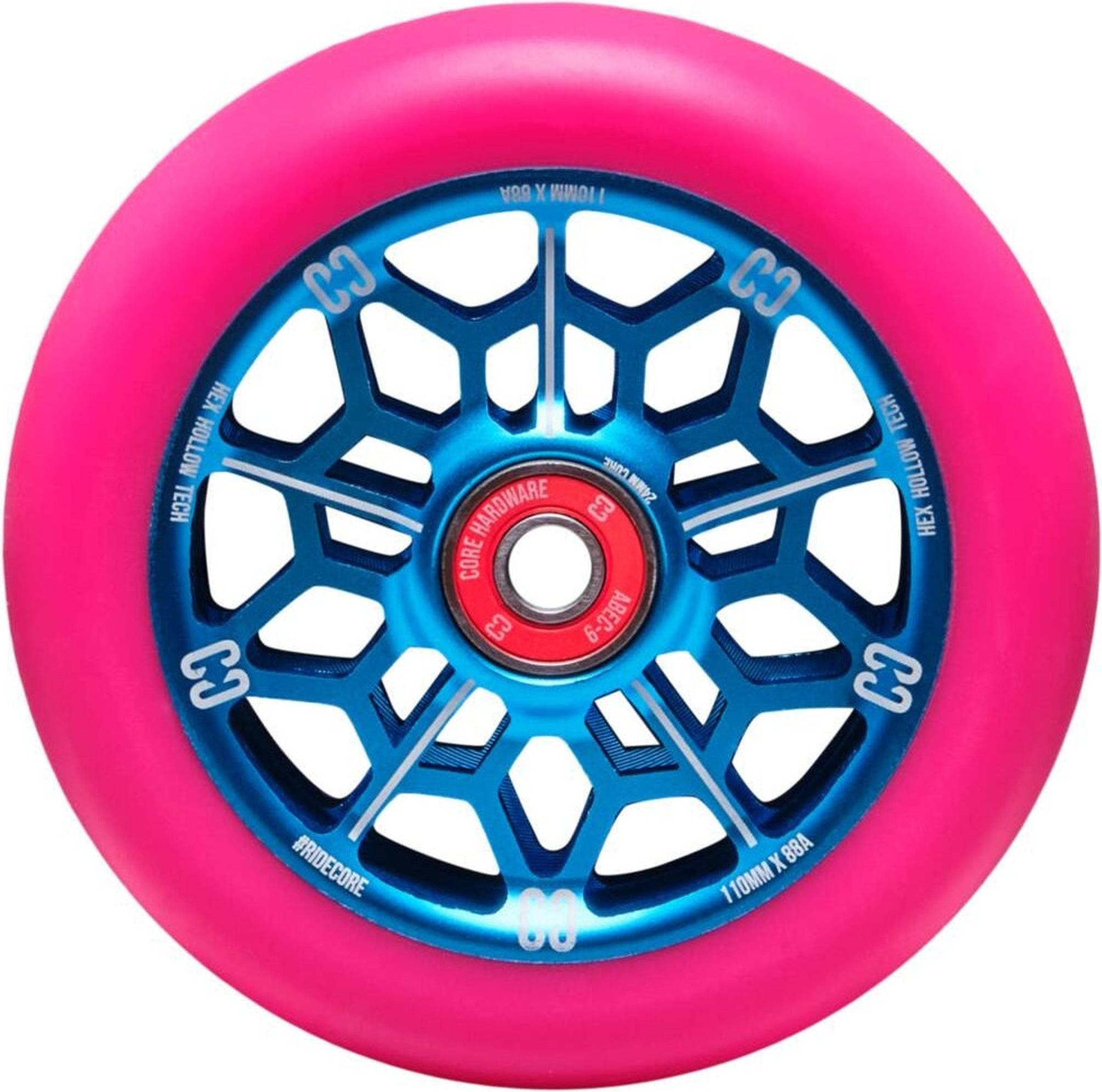 Hex Hollow Scooter Rolle Rosa